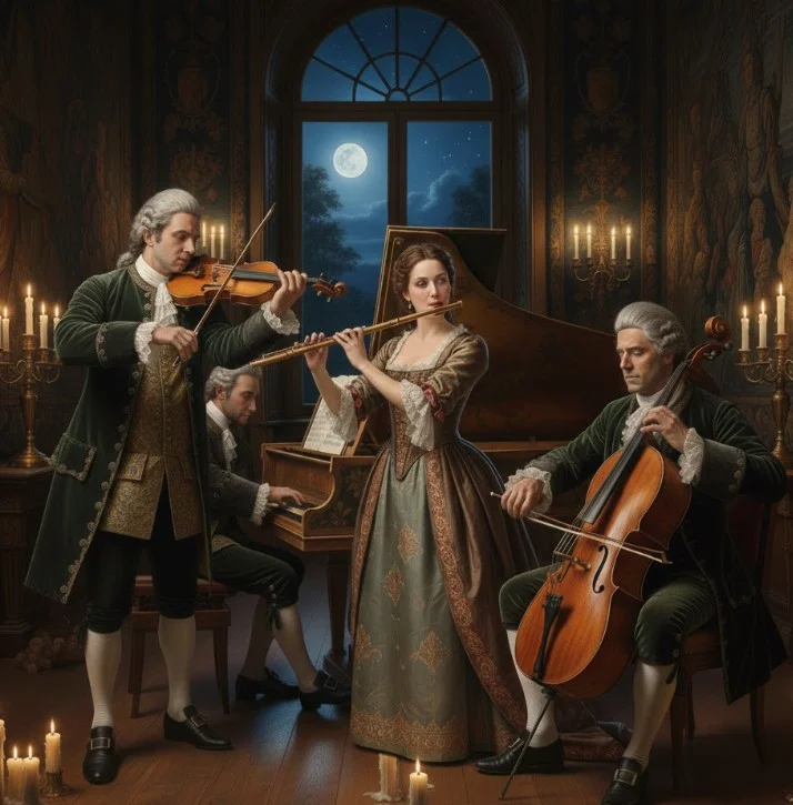 Sonata Barroca para flauta y bajo