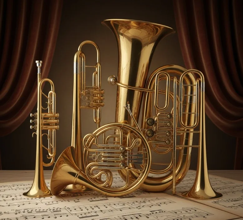 Quinteto de Metales clásica  tuba, trombón trompa y trompetas