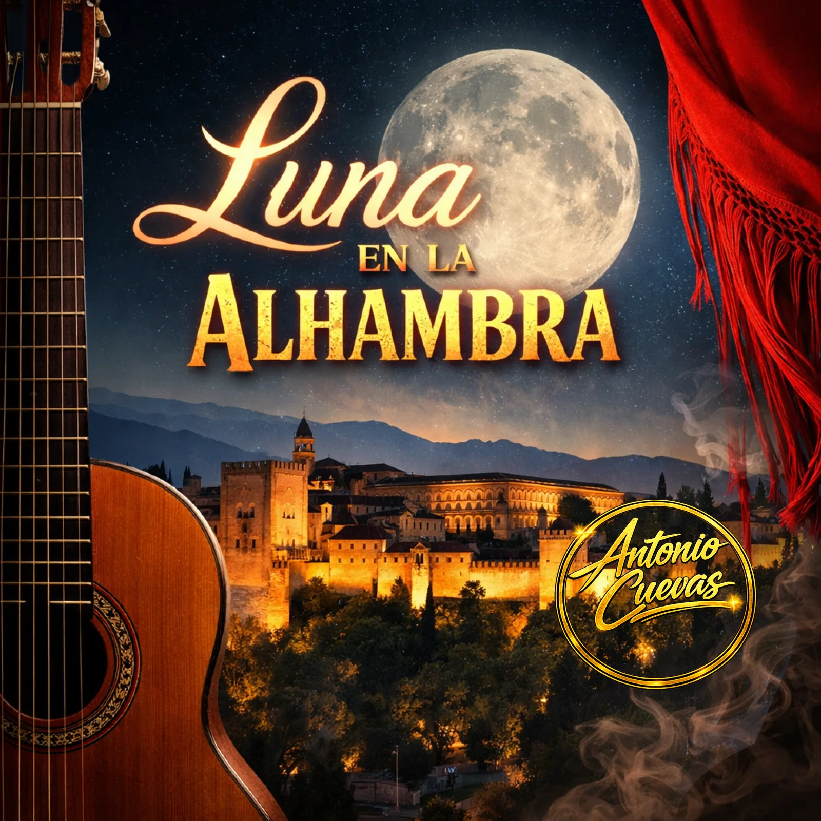 Luna en la Alhambra